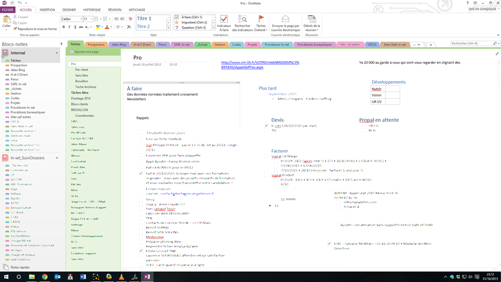 Le logiciel OneNote en enseignement distanciel désynchronisé