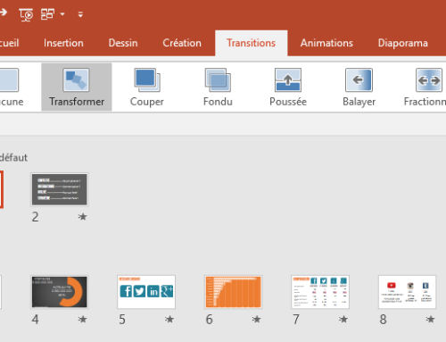 Transition Morph de PowerPoint 2016